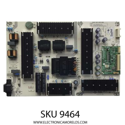 FUENTE DE PODER PARA TV QLED HISENSE / NUMERO DE PARTE 308919 / RSAG7.820.10972/ROH / 10972-C / CQC13134095636 / PANEL HD650Y3U51-T0LA/S0/GM/ROH / DISPLAY T650QVN07.5 / MODELO 65U6H 65A66GUA